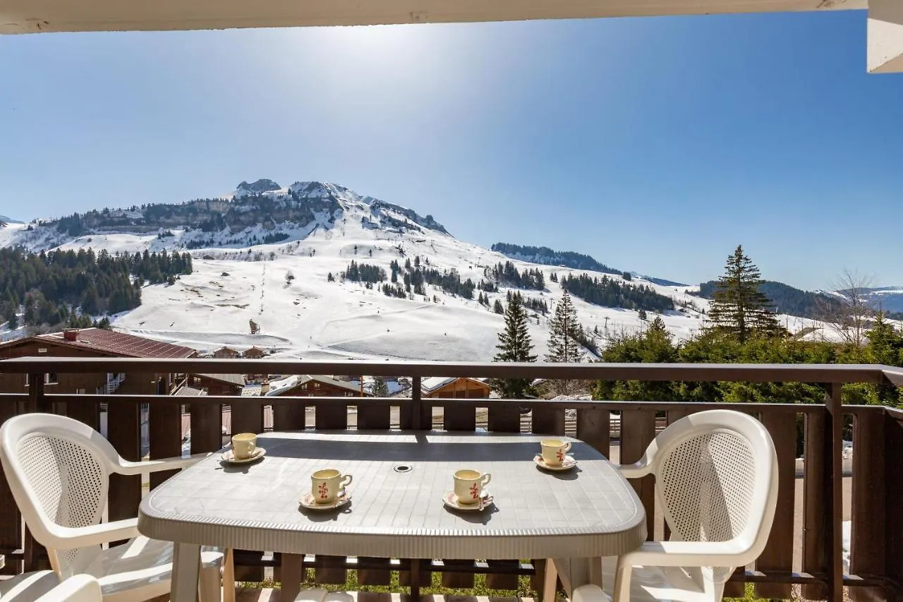 Apartment With Balcony And View Le Grand-Bornand